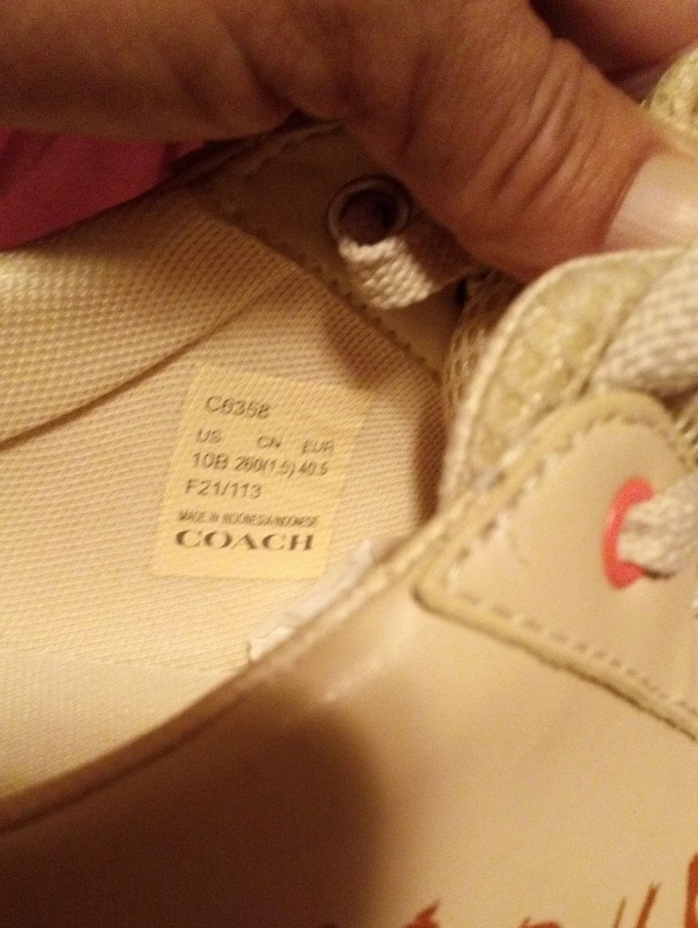 Coach X Jean-Michel Basquiat Famous Sneakers Limited Edition Like New